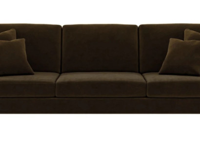 Braun Viersitzer Sofa Stoff Wohnzimmer Design Couchen Polster Sofas Neu Kreative