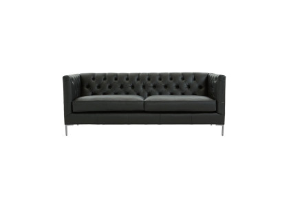 Einrichtung Wohnzimmer Sofa Design Couchen Schwarz Italienische Stil Möbel Stoff