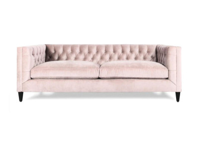 Pink Dreisitzer Sofa Moderne Stoff Wohnzimmer Design Couchen Neu Luxus Möbel Neu
