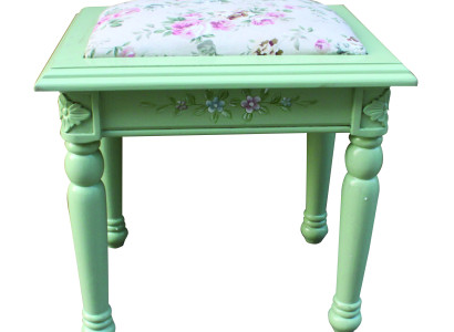 Hocker Poufa Fußhocker Hocker Polsterhocker Sitzhocker Beistell Textil Echtholz