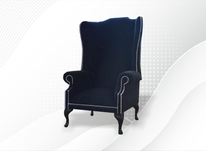 Sessel Design Couch Chesterfield Textil Lounge Club Polster Sitzer Luxus 1-er