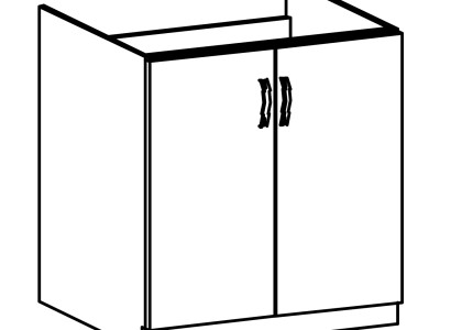 Unterschrank Waschbecken Küchen Schränke Möbel Einrichtung Küche Regale Schrank