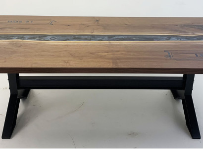 Designer Tisch Handmade Wasserfall Couchtisch Beistelltisch Couchtisch Preis 1qm