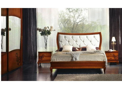 Luxus Schlafzimmer Bett Doppelbett Holz Polster Betten Doppel Bettrahmen Modern