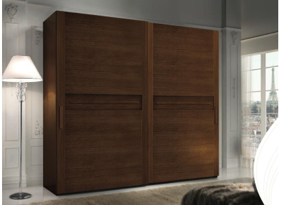 Schränke Kleider Kleiderschrank Schrank Luxus Schwebetüren Design Holz Modern