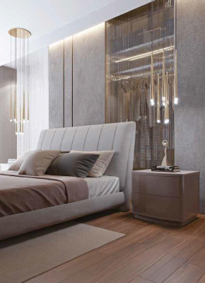 Doppelbett Holz Polster Betten Doppel Bettrahmen Modern Luxus Schlafzimmer Bett