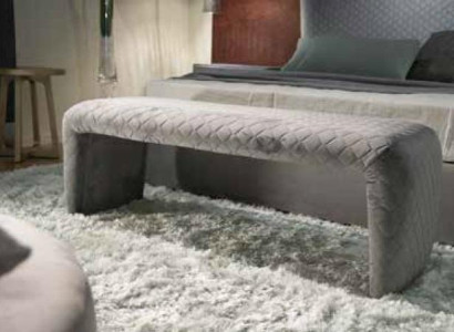 Designer Hocker Fußhocker Beistellhocker Ottomane Chaiselounge Sitzbank Textil