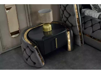 Nachttisch Design Tisch Möbel Nachttische Holz Schlafzimmer Beistelltisch Neu