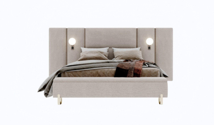 Schlafzimmer Set Luxus Komplettes Bett 2x Nachttisch Schminktisch 4tlg Neu