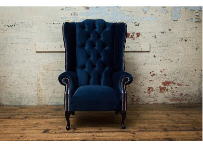 Chesterfield Design Sofa Sessel Couch Polster Ohrensessel Couchen 1 Sitzer Neu