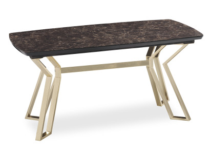 Luxus Esstisch Esszimmer Tisch Metall Gold Tische Esstische Möbel