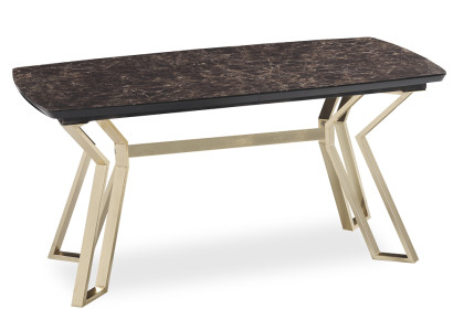 Luxus Esstisch Esszimmer Tisch Metall Gold Tische Esstische Möbel