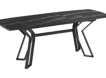 Modern Schwarz Luxus Esstisch Küchentisch Rechteckiger Esszimmertisch Tisch Neu