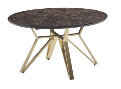 Luxus Esstisch Esszimmer Tisch Metall Gold Tische Esstische Möbel Einrichtung