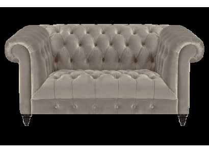 Chesterfield  Sofa Zweisitzer Einrichtung Chesterfield Polstermöbel Wohnzimmer