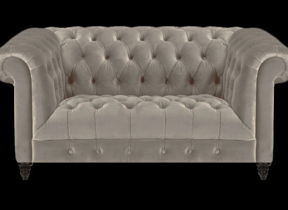 Chesterfield  Sofa Zweisitzer Einrichtung Chesterfield Polstermöbel Wohnzimmer