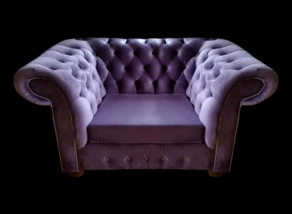 Modern Sessel Neu Design Einrichtung Polstermöbel Sitz Möbel Chesterfield