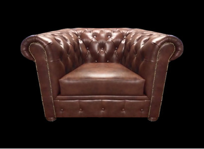 Wohnzimmer Sessel Neu Couch Einrichtung Luxus Designer Leder Möbel Chesterfield