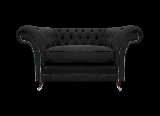 Sessel Neu Schwarz Chesterfield Designer Wohnzimmer Polstersessel Einrichtung