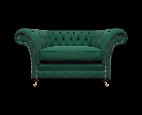 Sessel Chesterfield Couch Wohnzimmer Möbel Textil Stoff Einrichtung Polstermöbel