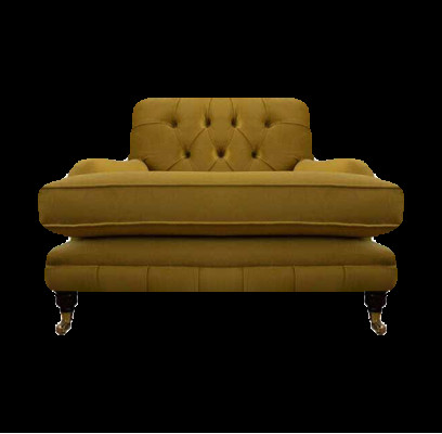 Sessel Neu Stoff Textil Möbel Sitz Polstermöbel Einrichtung Couch Chesterfield