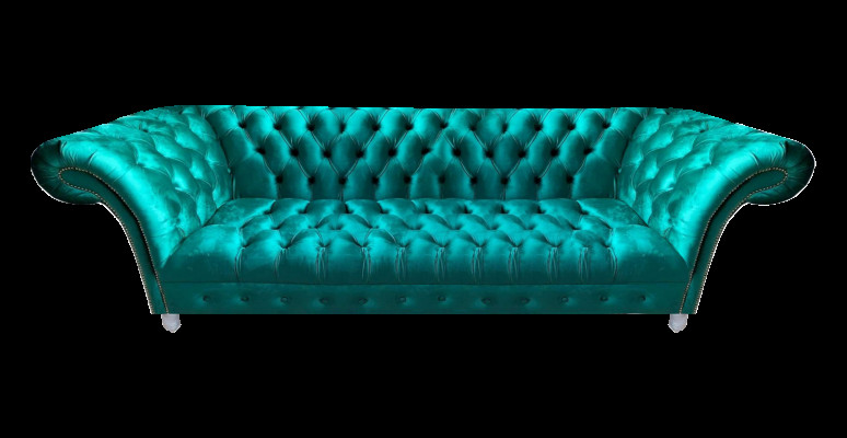 Chesterfield Luxus Modern Dreisitze Sofa Couch Designer Wohnzimmer Neu