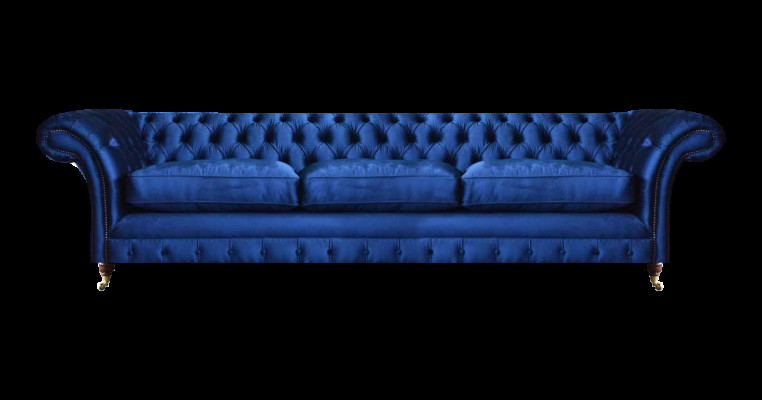 Chesterfield Sofa Dreisitzer Couch Modern Sitzmöbel Einrichtung Polster Stoff
