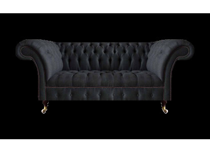 Chesterfield Schwarze Sitzcouch Designer Polstersofas Moderne Couchen