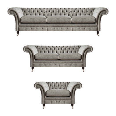 Exklusive Chesterfield Couchen Designer Zweisitzer Dreisitzer Sessel