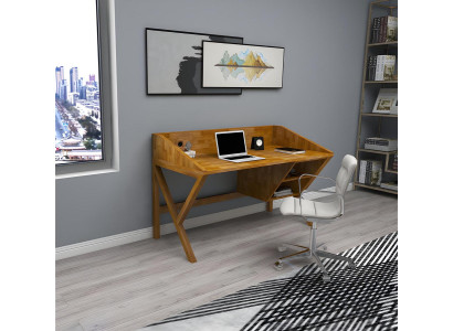 Moderner Schreibtisch Designer Büromöbel Luxuriöse Holztische Edle Möbel