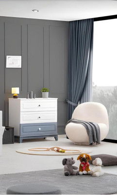 Neu Luxus Mehrfarbig  Kommode Kinderzimmer Modern Design Schrank Holz Möbel