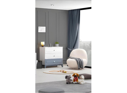 Neu Luxus Mehrfarbig  Kommode Kinderzimmer Modern Design Schrank Holz Möbel