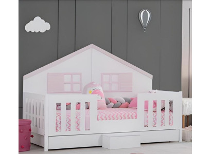 Mehrfarbig Einzelbett Designer Kinderzimmer Möbel Schlafzimmer Holzbett Neu