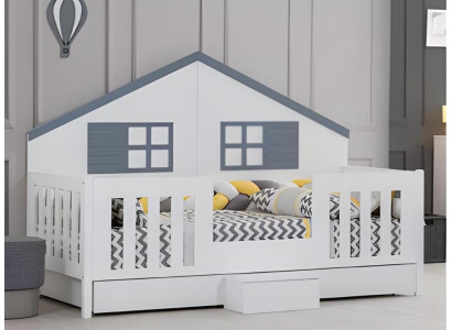 Schlafzimmer Holzbett Mehrfarbig Einzelbett Designer Kinderzimmer Möbel Neu