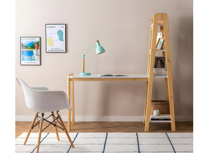 Kompakter Weißer Computertisch Luxuriöser Schreibtisch Designer Möbel