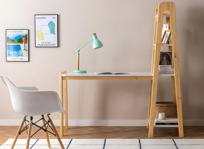 Kompakter Weißer Computertisch Luxuriöser Schreibtisch Designer Möbel