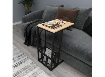 Wohnzimmer Hellbeiger Beistelltisch Exklusiver Zeitungstisch Edle Möbel