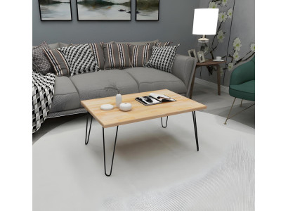 Hellbeiger Couchtisch Designer Sofatisch Moderner Wohnzimmer Kaffeetisch