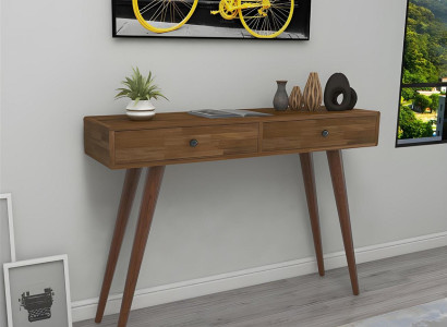 Modern Hochwertig Braun Konsolentisch Design Holz Tisch Konsole Konsolentische