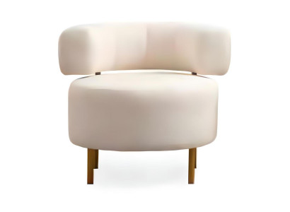 Luxuriöser Cocktailsessel Moderner 1-Sitzer Gästezimmer Textil Sitzmöbel