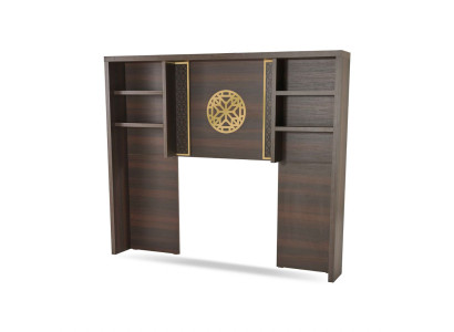 Bücherregal Braun Einfarbig Modern Stil Rechteckig Form Arbeitszimmer