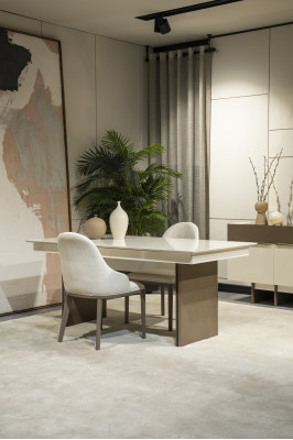 Schicke Esszimmer Garnitur Küchen Set Designer Esstisch 6x Sitzstühle