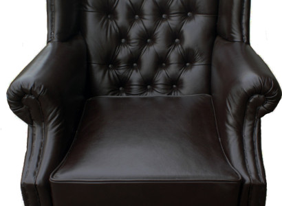 Chesterfield Sessel Ohrensessel Fernsehsessel Couch Relax Leder Sofa Sitzer C.15