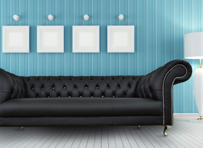 Chesterfield Sofa Polster Designer Couchen Sofas Garnitur Textil Stoff Textil 19