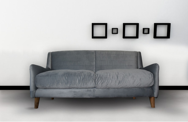 Sofa Stoff Textil Sofa Couch Polster Designer Garnitur Stoffsofa Couchen No.33