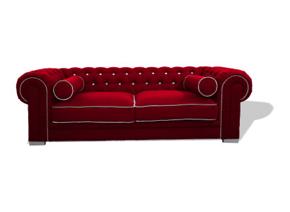 Chesterfield Sofa 3 SITZER Polster Designer Couchen Sofas Garnitur SL Sofa 21