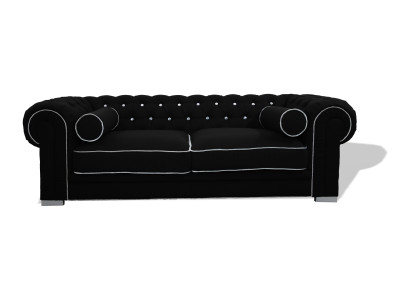 Chesterfield Sofa 3 SITZER Polster Designer Couchen Sofas Garnitur SL Sofa 23