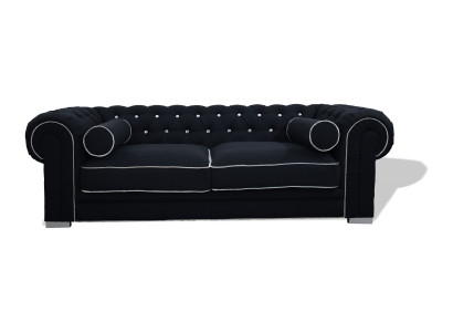 Chesterfield Sofa 3 SITZER Polster Designer Couchen Sofas Garnitur SL Sofa 25