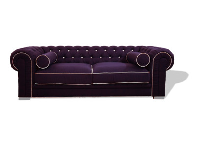 Chesterfield Sofa 3 SITZER Polster Designer Couchen Sofas Garnitur SL Sofa 27
