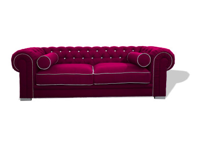 Chesterfield Sofa 3 SITZER Polster Designer Couchen Sofas Garnitur SL Sofa 28
